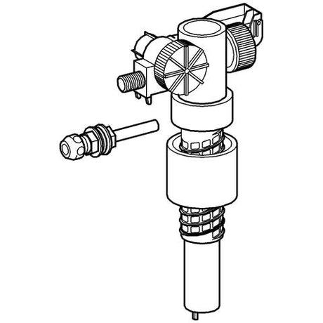 GROHE Füllventil 37092, mit Versatzausgleichsstück