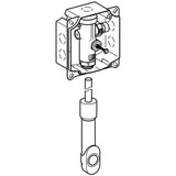 GROHE Druckspüler für WC 37153, DN 20, Wandeinbau, Vorabsperrung, 6-9l einstellbar