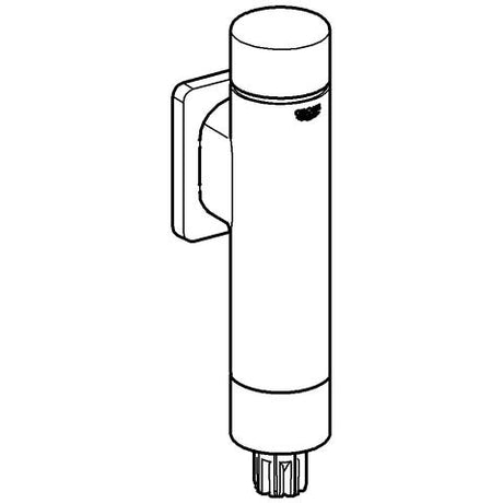 GROHE WC-Druckspüler Rondo A.S. 37347, DN 20, ohne Vorabsperrung, für Flach- und Tiefspül-WC, chrom