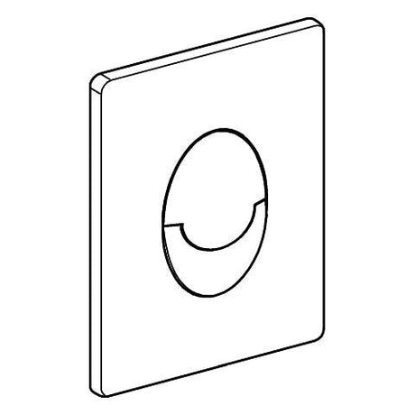 GROHE WC-Betätigung Skate Air, 2-Mengen- und Start & Stopp-Betätigung, 156 x 197 mm, pneumatische Betätigung