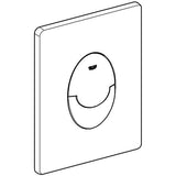GROHE WC-Betätigung Skate Air, 2-Mengen- und Start & Stopp-Betätigung, 156 x 197 mm, pneumatische Betätigung