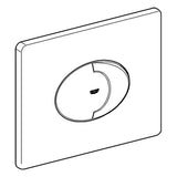 GROHE WC-Betätigung Skate Air, 2-Mengen- und Start & Stopp-Betätigung, 156 x 197 mm, pneumatische Betätigung