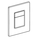 GROHE WC-Betätigung Skate Cosmopolitan 38732, 2-Mengen- und Start & Stopp-Betätigung, 156 x 197 mm, senkrechte und waagerechte Montage, alpinweiß