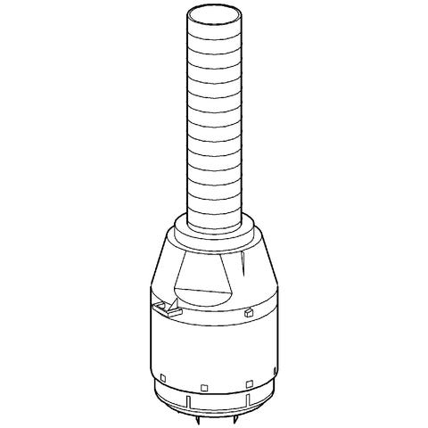 GROHE Servo-Ablaufventil 43486, Spülung unterbrechbar, ohne Ventilsitz