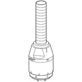 GROHE Servo-Ablaufventil 43486, Spülung unterbrechbar, ohne Ventilsitz