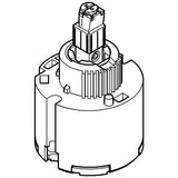 GROHE Kartusche 46048, 46 mm, mit keramischem Dichtsystem, variabel einstellbare Mengenbegrenzung, für Einhandmischer