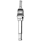 GROHE Umstellung 46058, passend für Unterputz-Universal-Einhandmischer 1/2'' Wanne, inklusive Umstellknopf, bis 2010, chrom