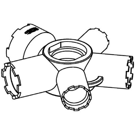 GROHE Demontageschlüssel 48021, für Mousseure mit Gehäuse, Verkaufseinheit 10 Stück