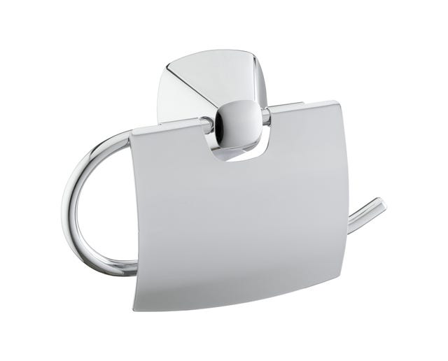 KEUCO City.2 Toilettenpapierhalter mit Deckel verchromt