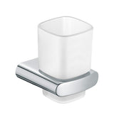 KEUCO Elegance Glashalter mit Echtkristall-Glas verchromt