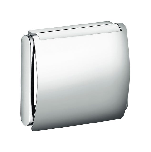 KEUCO Plan Toilettenpapierhalter mit Deckel verchromt