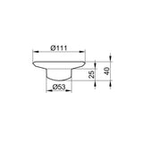 KEUCO Smart Echtkristall-Schale zu 02355/02755
