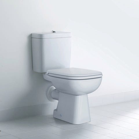 DU WC-Sitz D-Code mit SoftClose Scharniere Kunststoff, weiß