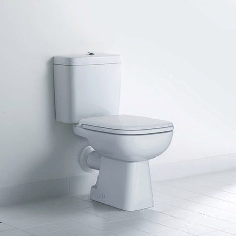DU WC-Sitz D-Code ohne SoftClose Scharniere edelstahl, weiß