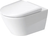 DU Wand-WC Set 540 mm D-Neo Weiß,TS rim.,WC-Sitz m.Absenkaut.,inkl.Durafix