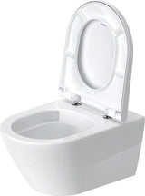 DU Wand-WC Set 540 mm D-Neo Weiß,TS rim.,WC-Sitz m.Absenkaut.,inkl.Durafix