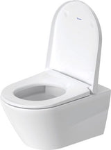 DU Wand-WC Set 540 mm D-Neo Weiß,TS rim.,WC-Sitz m.Absenkaut.,inkl.Durafix
