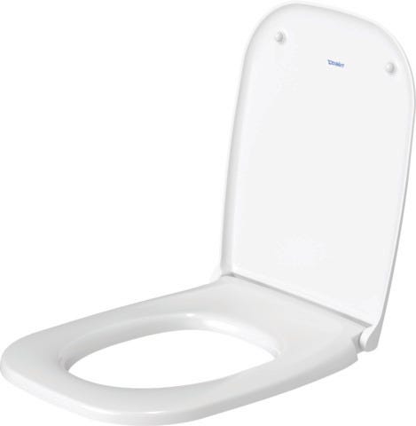 DU WC-Sitz D-Code mit SoftClose Scharniere Kunststoff, weiß