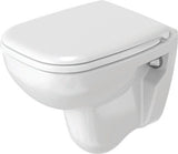 DU Wand-WC D-Code Compact 480 mm Tiefspüler, weiß