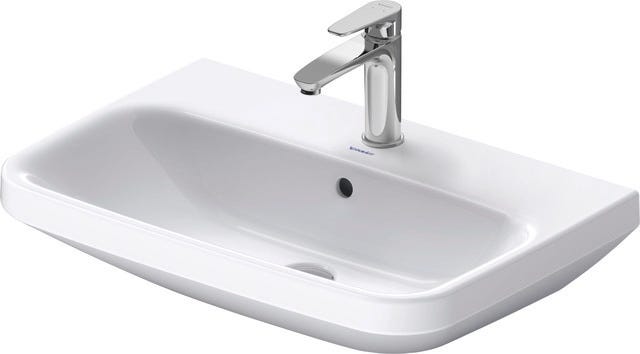Duravit DuraStyle Waschtisch, weiß, rechteckig, 1 Waschplatz, hängende Montage, mit Überlauf