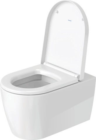 DU Wand-WC ME by Starck 570 mm Tiefspüler, rimless, Durafix, weiß