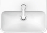 DU Handwaschbecken ME by Starck 450 mm mit ÜL, mit HLB, 1 HL, weiß
