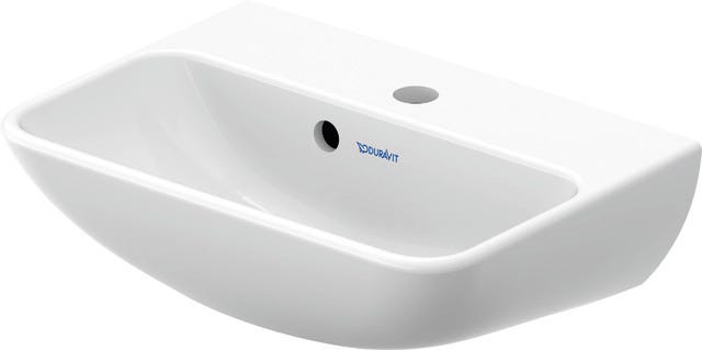 DU Handwaschbecken ME by Starck 450 mm mit ÜL, mit HLB, 1 HL, weiß