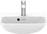 DU Handwaschbecken ME by Starck 450 mm mit ÜL, mit HLB, 1 HL, weiß