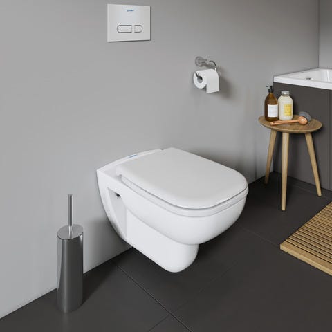 DU Wand-WC D-Code 545mm, weiß rimless, Tiefspüler, 4,5Liter