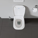 DU Wand-WC D-Code 545mm, weiß rimless, Tiefspüler, 4,5Liter