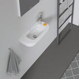 Duravit D-Code Handwaschbecken, weiß, Rechteckig, 1 Waschplatz, mit Überlauf, 500 mm, hängend