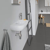 Duravit D-Code Handwaschbecken, weiß, Rechteckig, 1 Waschplatz, mit Überlauf, 500 mm, hängend