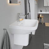 Duravit DuraStyle Waschtisch, weiß, rechteckig, 1 Waschplatz, hängende Montage, mit Überlauf