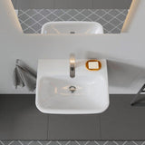 Duravit DuraStyle Waschtisch, weiß, rechteckig, 1 Waschplatz, hängende Montage, mit Überlauf