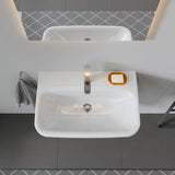Duravit DuraStyle Waschtisch, weiß, rechteckig, 1 Waschplatz, hängende Montage, mit Überlauf