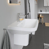 Duravit DuraStyle Waschtisch, weiß, rechteckig, 1 Waschplatz, hängende Montage, mit Überlauf