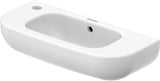 Duravit D-Code Handwaschbecken, weiß, Rechteckig, 1 Waschplatz, mit Überlauf, 500 mm, hängend