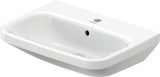 Duravit DuraStyle Waschtisch, weiß, rechteckig, 1 Waschplatz, hängende Montage, mit Überlauf