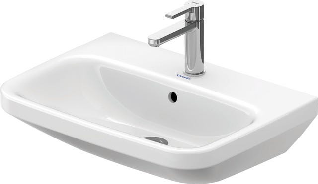 Duravit DuraStyle Waschtisch, weiß, rechteckig, 1 Waschplatz, hängende Montage, mit Überlauf