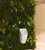 DU Urinal ME by Starck, Zulauf v.hinten rimless, ohne Fliege, weiß