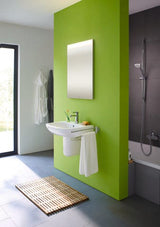 Duravit D-Code Waschtisch, weiß, Keramik, hängend, 1 Waschplatz, mit Überlauf