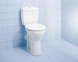 DU WC-Sitz ohne Absenkautomatik Scharniere edelstahl, weiß
