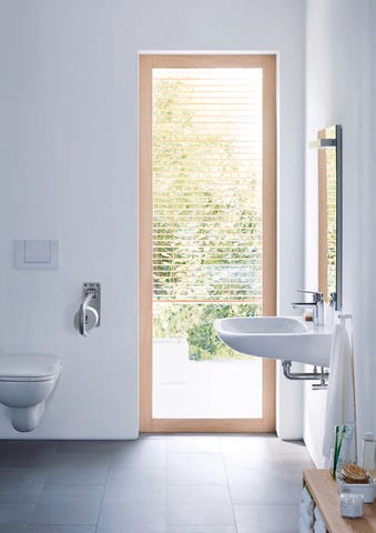 DU Wand-WC D-Code Vital 700 mm Tiefspüler, barrierefrei, weiß