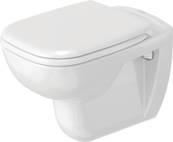 DU Wand-WC D-Code 545 mm Tiefspüler, weiß