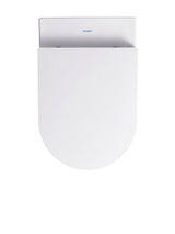 DU Wand-WC ME by Starck 570 mm Tiefspüler, rimless, Durafix, weiß