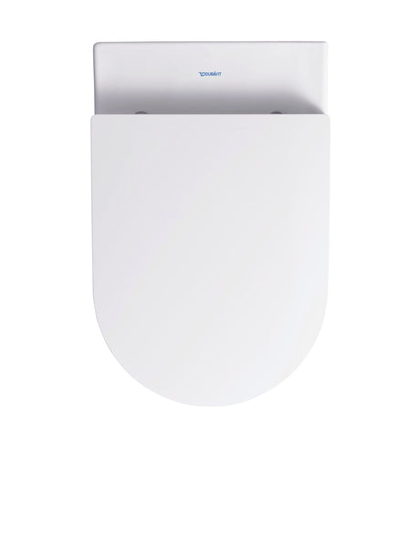 DU Wand-WC ME by Starck 570 mm Tiefspüler, rimless, Durafix, weiß