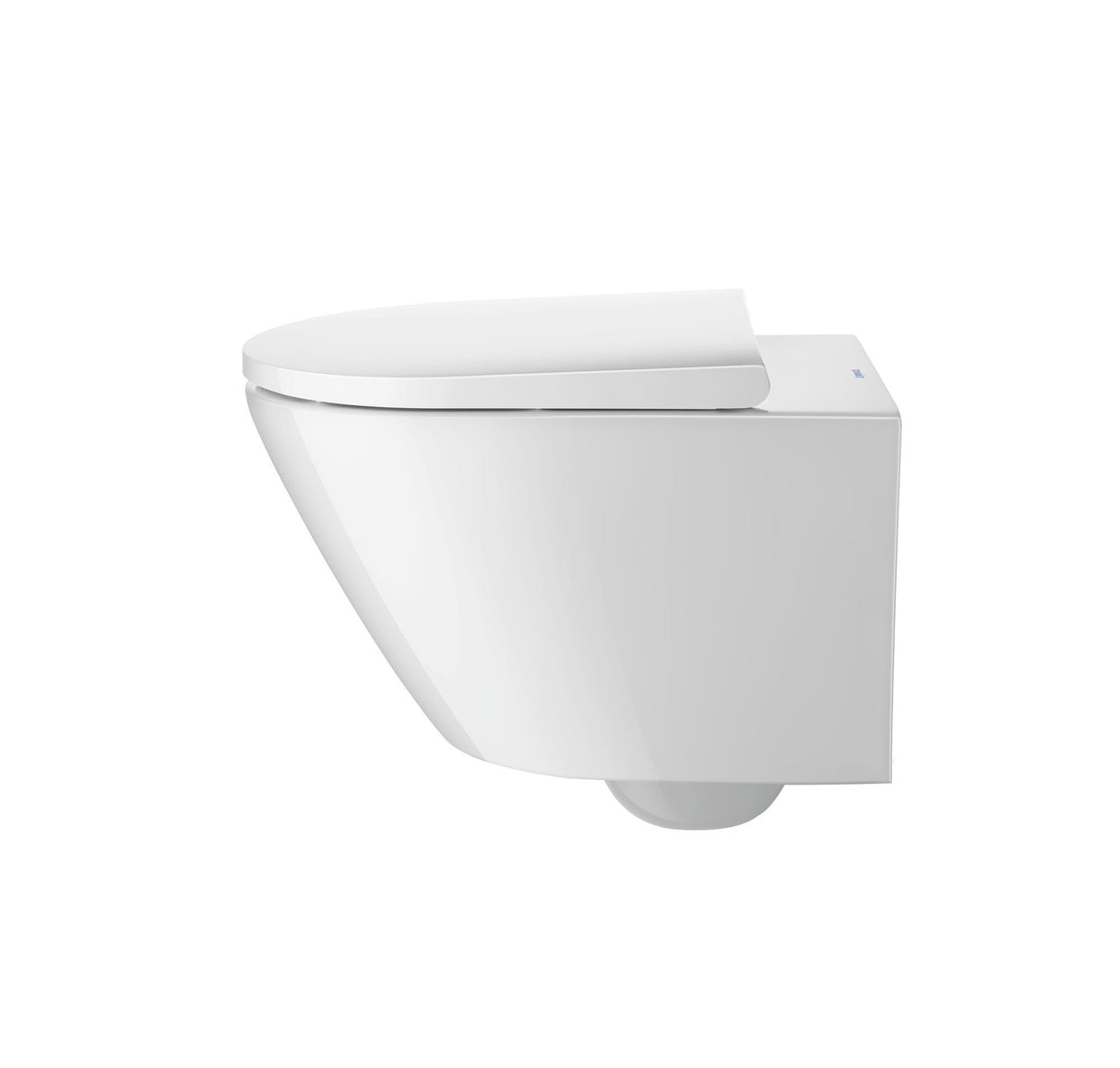 DU Wand-WC Set 540 mm D-Neo Weiß,TS rim.,WC-Sitz m.Absenkaut.,inkl.Durafix
