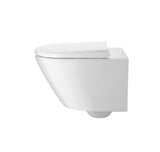 DU Wand-WC Set 540 mm D-Neo Weiß,TS rim.,WC-Sitz m.Absenkaut.,inkl.Durafix