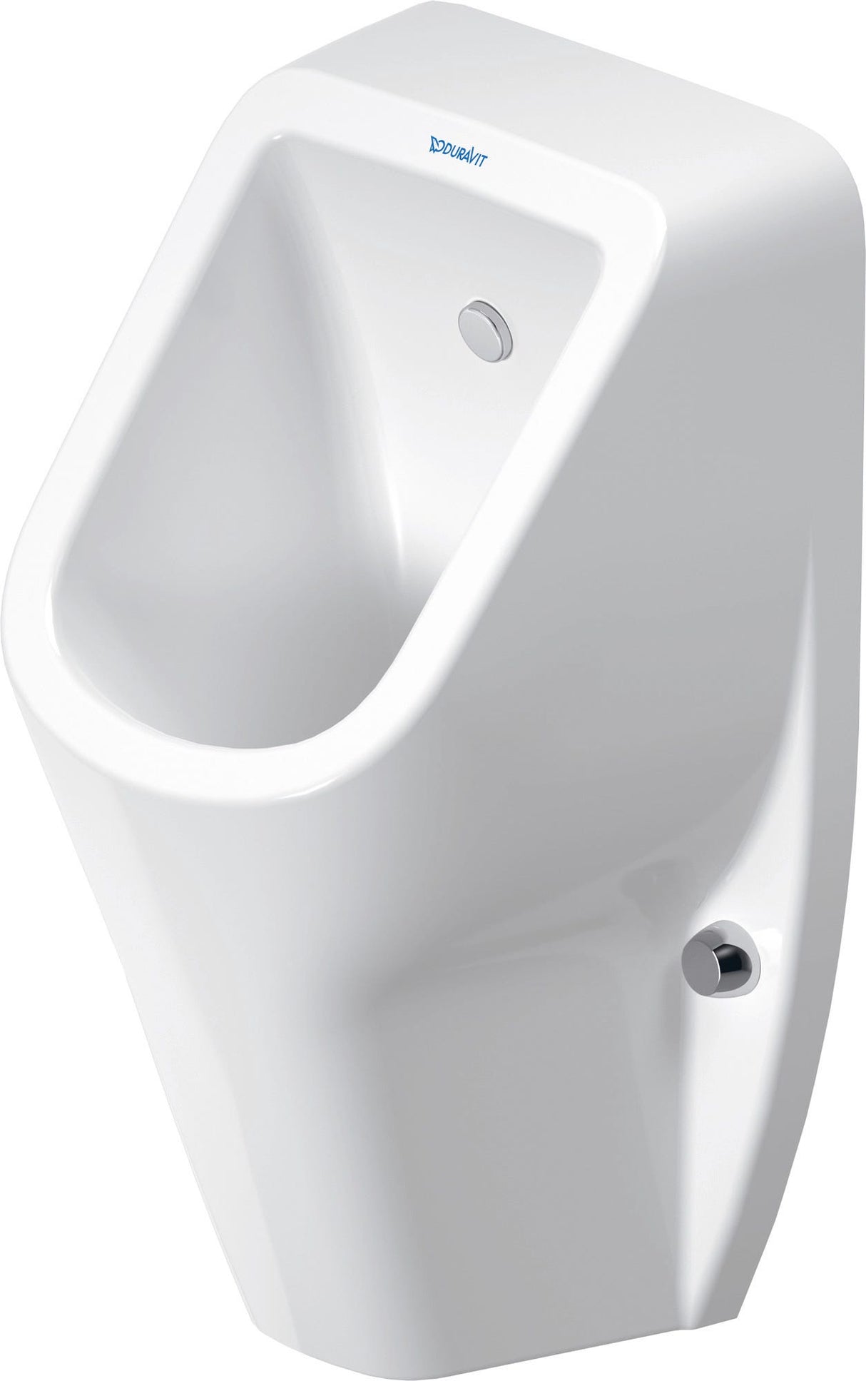 DU Urinal D-Code, Zulauf von hinten rimless, ohne Fliege, weiß