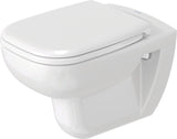 DU Wand-WC D-Code 545mm, weiß rimless, Tiefspüler, 4,5Liter